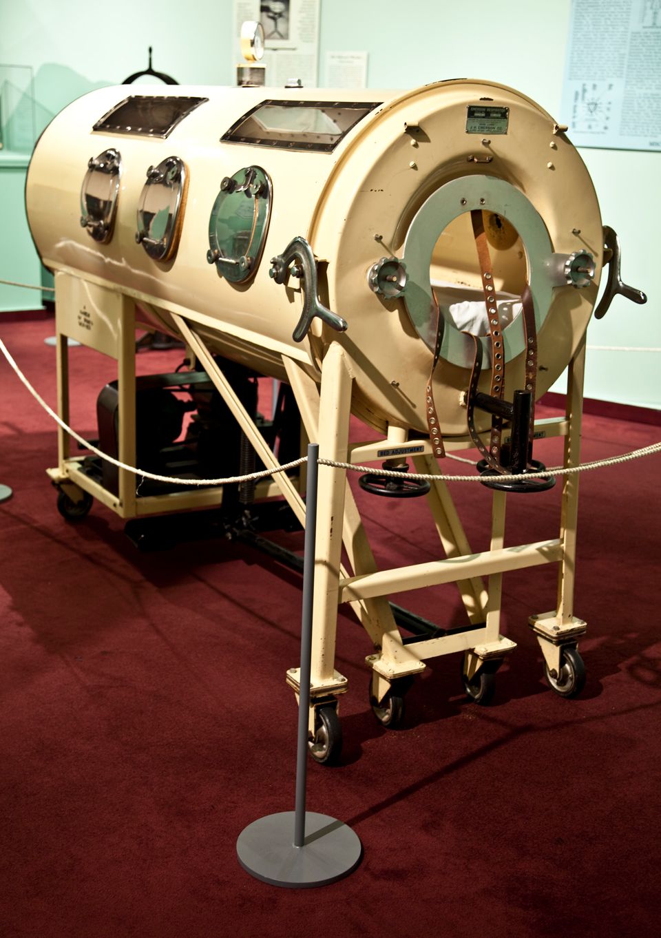 Emerson Iron Lung at the Mütter Museum