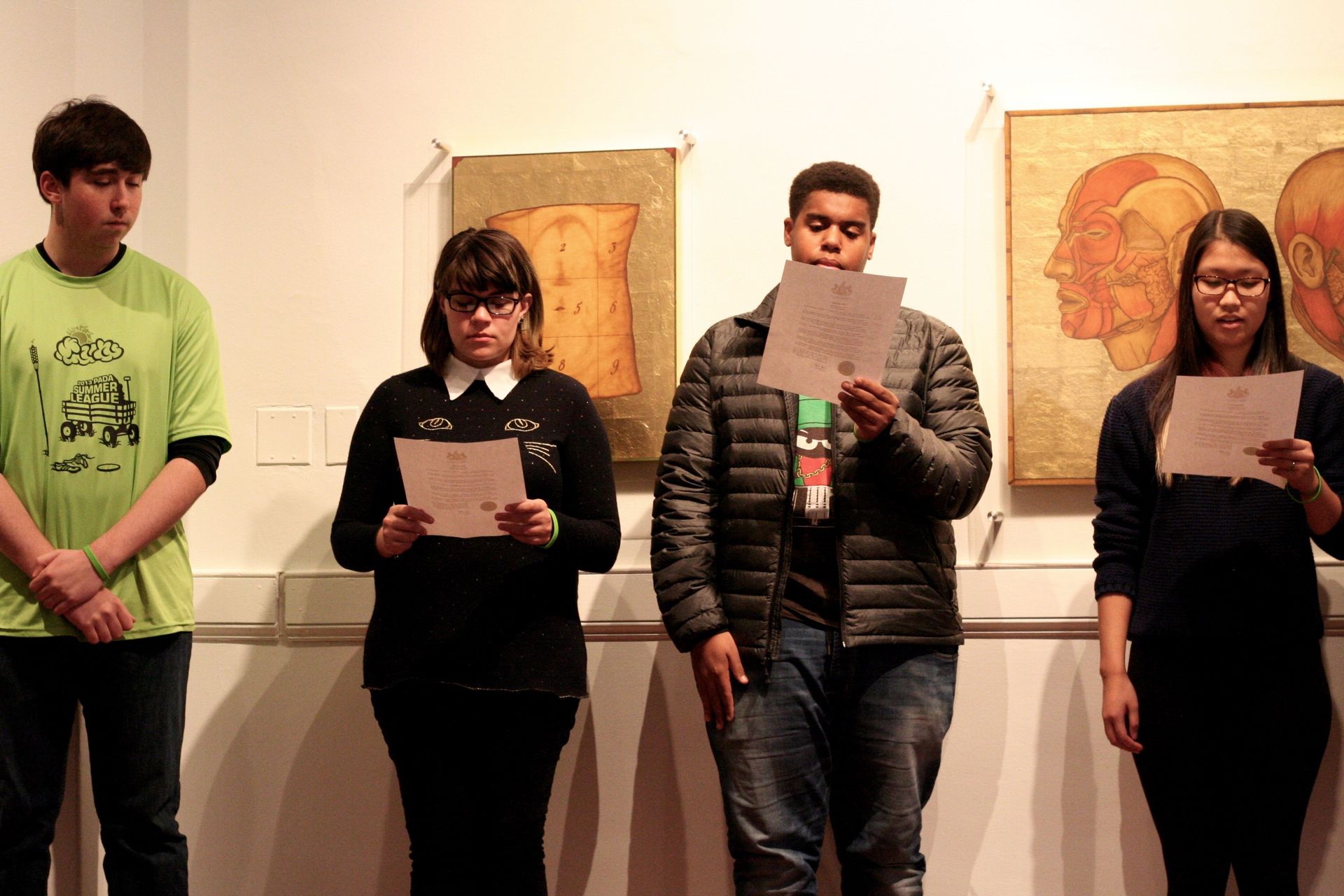 Philly teens read Gov. Tom Wolfe's proclamation to kick of PA Teen Health Week