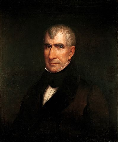 James Reid Lambdin's Presidential portrait of William Henry Harrison